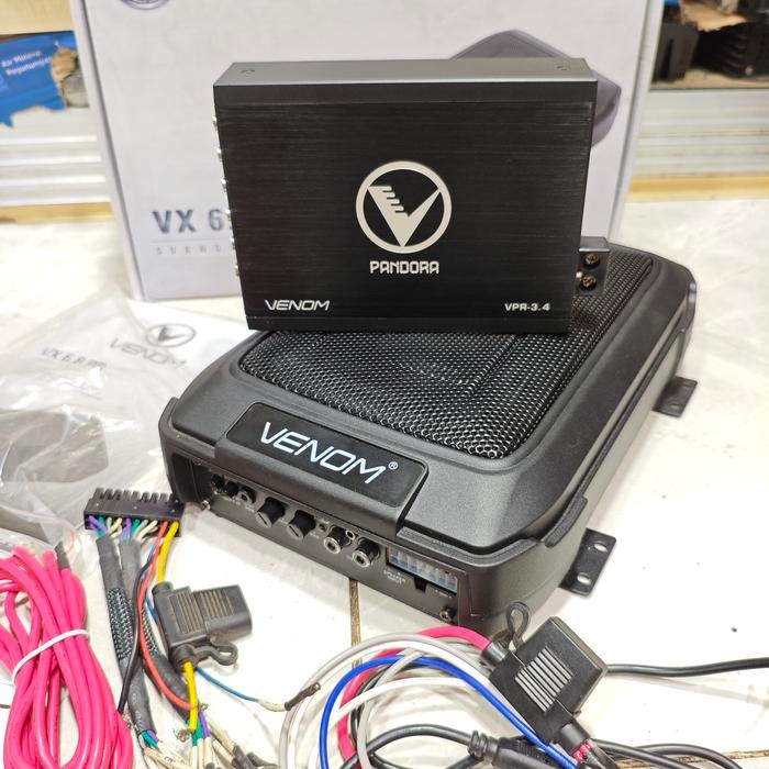 Ready Venom Pandora Vpr 3.4 & Basstube Venom Vx 6.8 Pb Like New Original