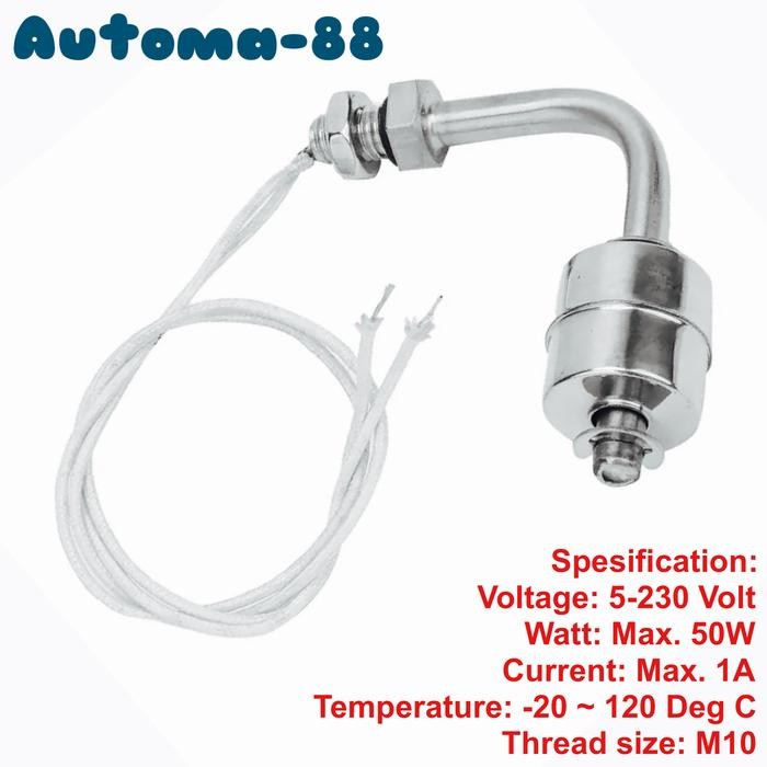 Float Level Switch Stainless Steel L / Water Level Switch Type L