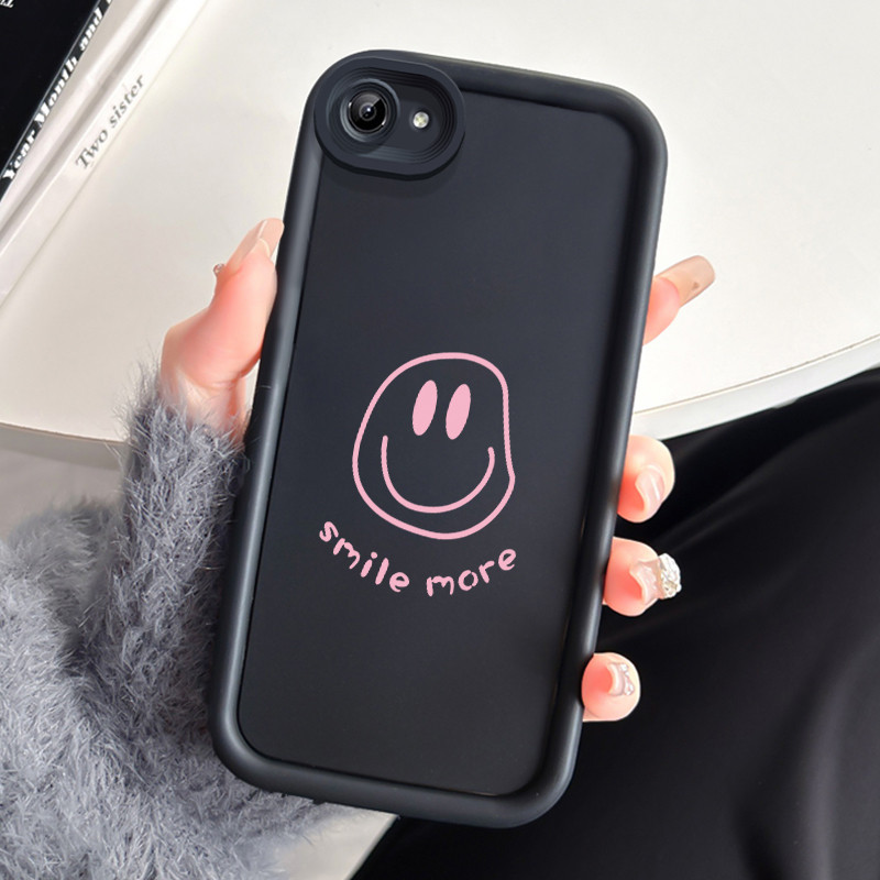 Casing Hp VIVO Y81 VIVO Y81i VIVO Y81s VIVO Y83 Case Casing Tas Emoji Alien HP Anime Softcase Selule