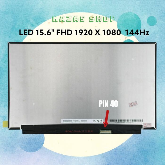 Lcd Led Hp Pavilion Gaming 15-Ec2010Ax 15.6" Fhd 40Pin 144Hz