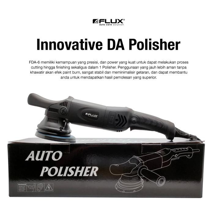 Mesin Poles Dual Action - Mesin Da Flux 6Inch Terbaik Di Kelasnya