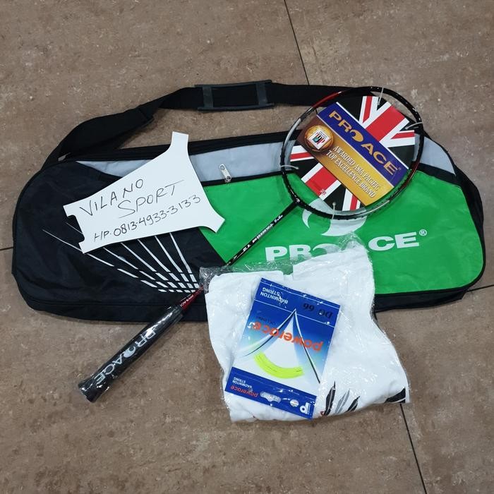 Raket Badminton Pro Ace Titanium 12 Gratisongkir