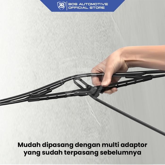 Promo Wiper Blade Bosch Advantage / Besi / Kipas Kaca Depan Mobil All New Avanza / Xenia / Frame