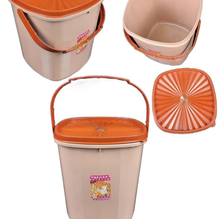 TOPLES HAMPERS SERBAGUNA / TOPLES KUE / TOPLES KURMA PLASTIK PP 5 DENGAN GAGANG HADIAH KODE 757
