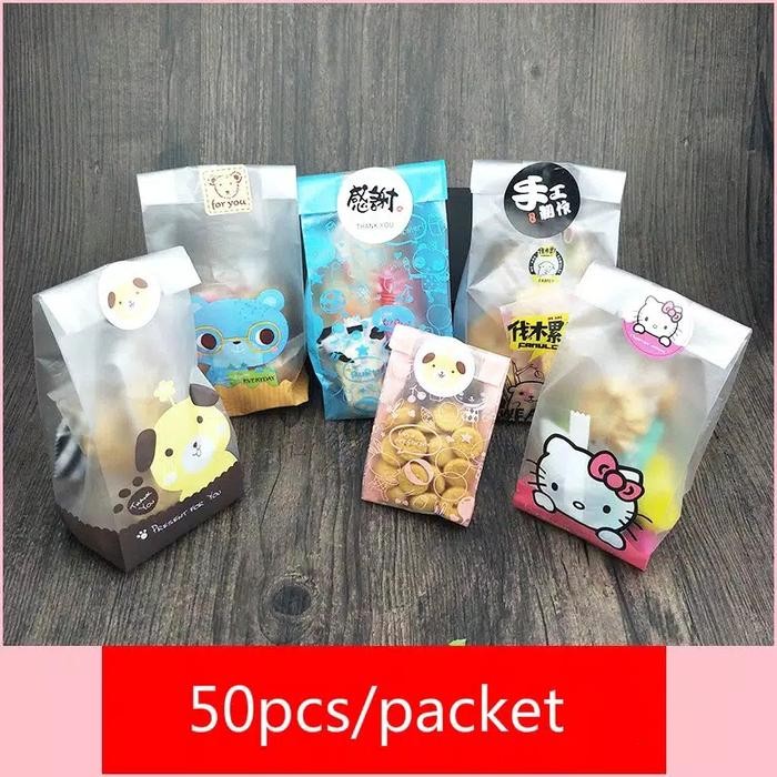 Plastik Bungkus Biskuit Cookies Roti Permen Kado Packing Lucu