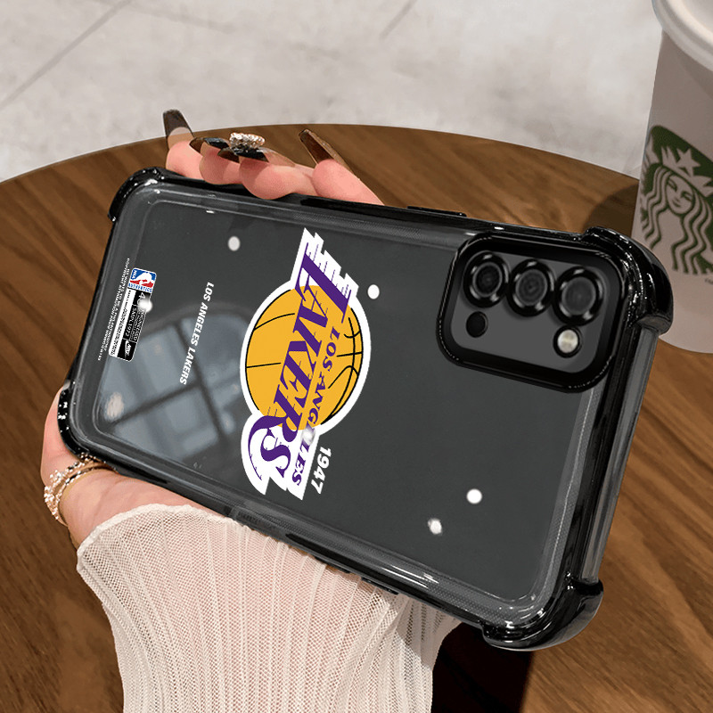 Casing Hp untuk Samsung A03s A02s M02s F02s Case Kasing bola basket Glitter Perlindungan airbag Kesi