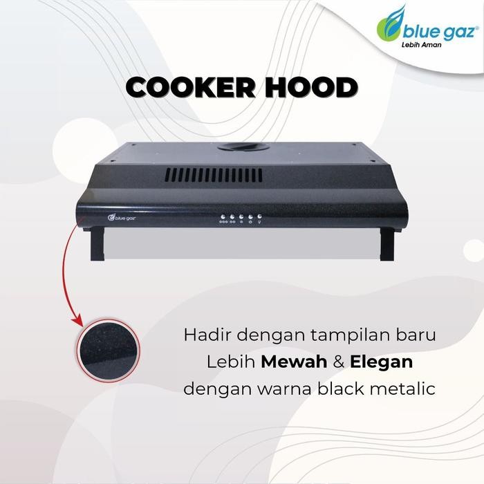 MELAYANI FAKTUR PAJAK cooker hood blue gaz crystal series