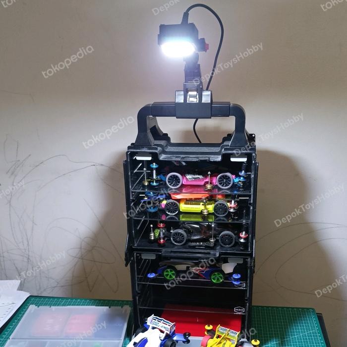 lampu paddock box / paddock lamp tamiya RC