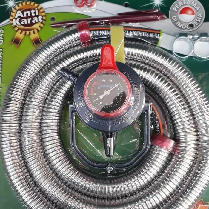 Selang Gas + Regulator Win Gas W900