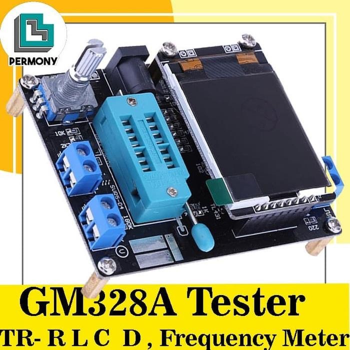Berkualitas Gm328A Rlc Transistor Scr Fet Dioda Thyristor Esr Tester