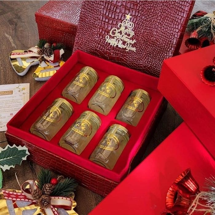 

Parcel Natal Tahun Baru 2023 Hampers Premium Birdnest / Sarang Burung