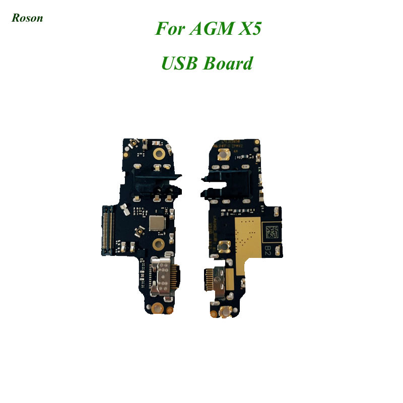 Roson For AGM X5 USB Plug Charge Board USB Charger Plug Board Module For AGM X5 Mobile Phone