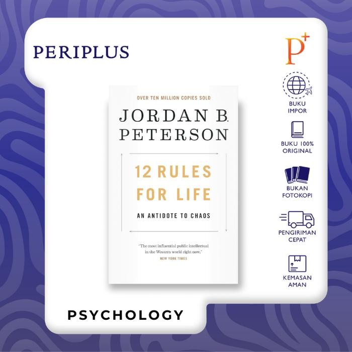 

12 Rules for Life : An Antidote to Chaos - 9780735278516