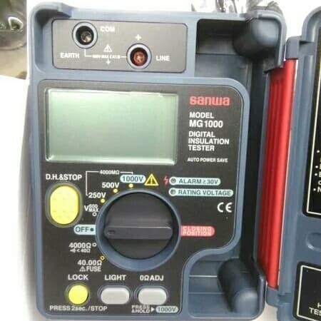 Terbatas Digital Insulation Tester Sanwa Mg1000