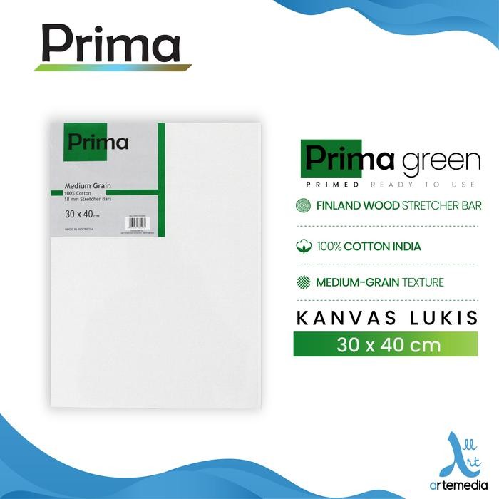 

Kanvas Lukis Prima Green 30x40cm Cotton Canvas