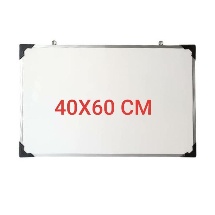 

Papan Tulis whiteboard dan blackboard 40X60 cm