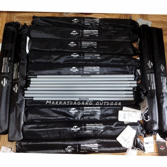 Tiang Flysheet Naturehike Besi. Tiang Bendera,Multifungsi Terbatas