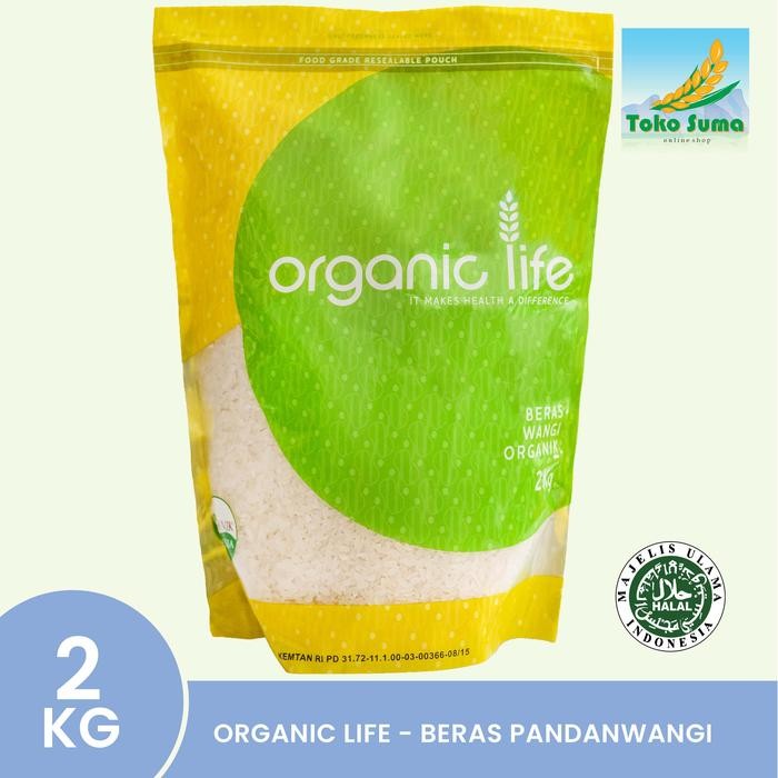 

Beras Pandan Wangi Organic Life 2KG
