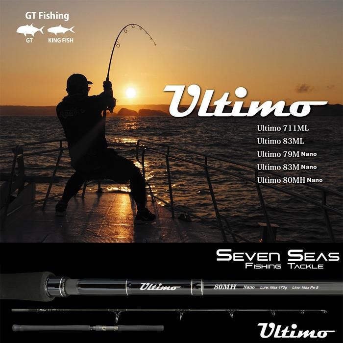 Ripple Fisher Ultimo Popping Casting Rod Joran Pancing