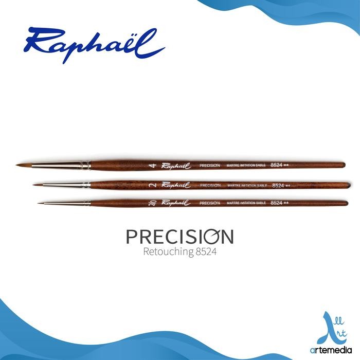 

Kuas Lukis Raphael 8524 Short Round Pointed Precision Synthetic Brush
