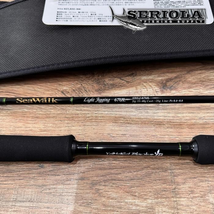 JORAN ROD YAMAGA BLANKS SEAWALK LIGHT JIGGING 67UL MADE IN JAPAN
