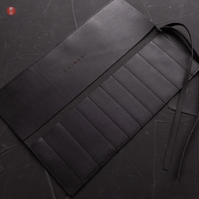 

Shinsei Tas Pinset & Aksesoris 10 Slot PU Leather Accessories Bag