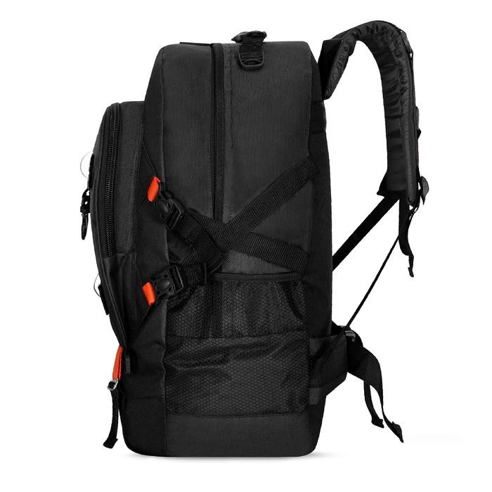 Goldvers Tas Ransel Pria Jumbo Backpack Pakaian Traveling Tas Mudik 50Litter Original Import -