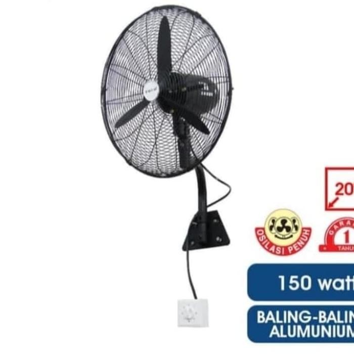 KIPAS ANGIN DINDING INDUSTRIAL SEKAI IWF2038 20inch