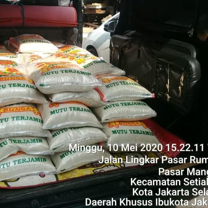 

Glx Beras Ramos cap Bunga 10 KG