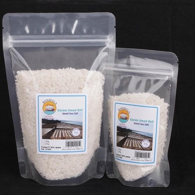 

FyZ BANMALA Garam Laut Amed Bali Organik Artisan handycrafted Sea Salt - Dengan Ukuran 70g, 100g, &