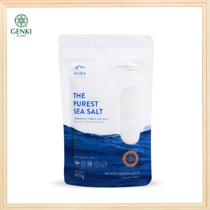 

FyZ Pura Purest Sea Salt Fine / Garam Laut Natural Halus - 300 g
