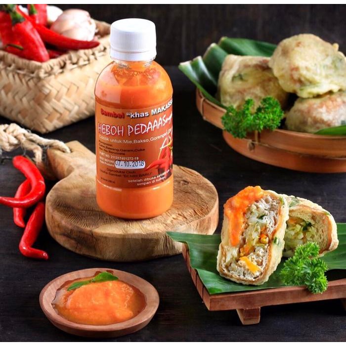 

Glx Sambel Kuning Makassar Heboh Pedas 220ml sambal makassar sambal kuning sambal orange sambel