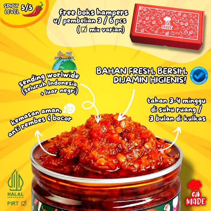 

Glx SAMBAL KOREK MANADO "CIK MADE