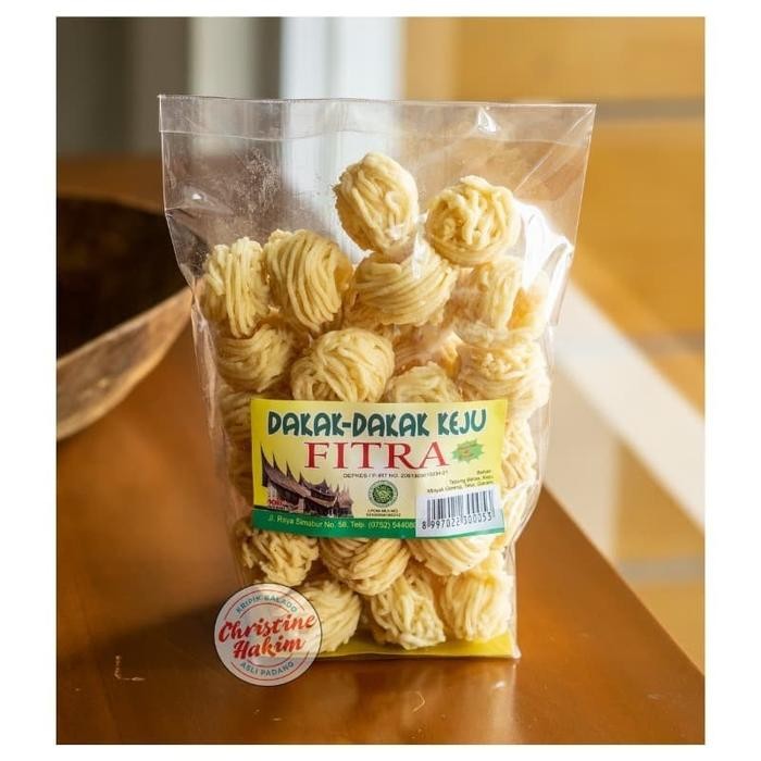 

ORIGINAL Dakak - Dakak Keju Fitra 250 gram Oleh-oleh Makanan Khas Padang READY STOCK