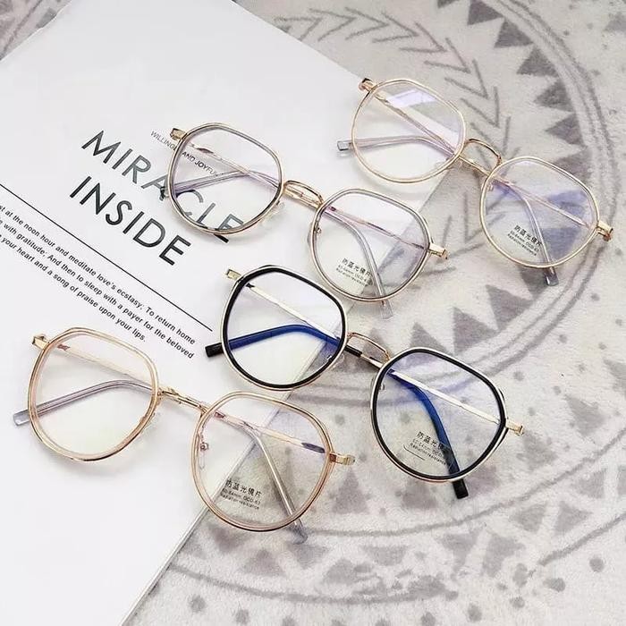 kacamata frame besi vintage