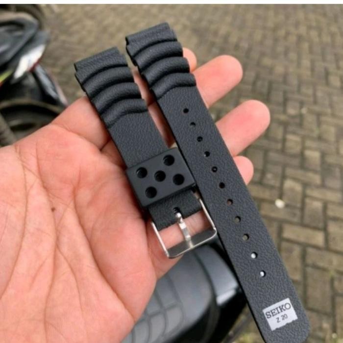 Strap Rubber Silicone Seiko Diver Tali jam tangan Seiko Diver Prospex