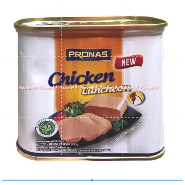 

Gdh Pronas 340gr Chicken Luncheon Makanan Instan Makanan Kaleng Kornet Ayam Pro Nas Pronaz
