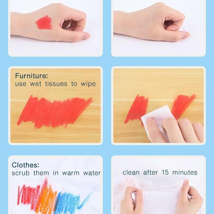

Mideer Silky Crayon (Isi 12,24,36) Gratisongkir