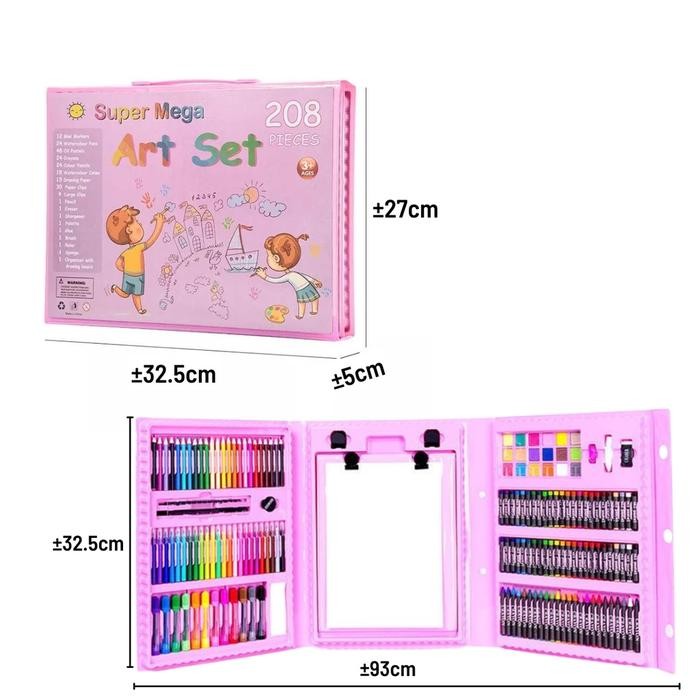 

Aven Crayon Art Set 208 Pcs Pensil Warna Alat Lukis Gambar Untuk Anak Gratisongkir