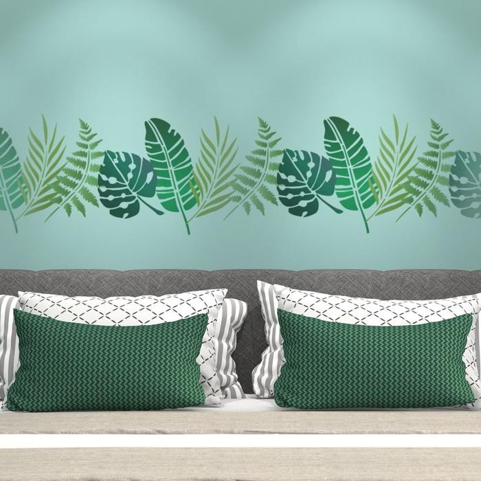 

Stencil Dinding, Wall Stencil, Flower Stencil Motif 20 Gratisongkir