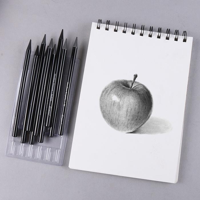 

G-Wm Giorgione Pensil Grafit Berkarbonasi Graphite Pencil Charcoal Gratisongkir