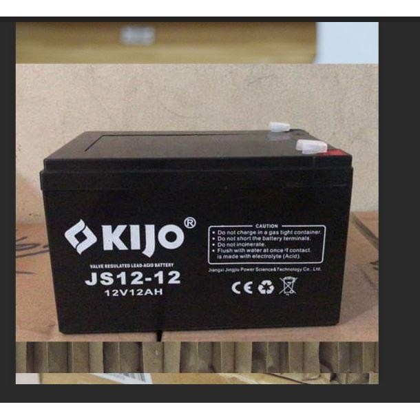 NEW KIJO BATERAI VRLA 12AH 12V - 12 AH 12 V