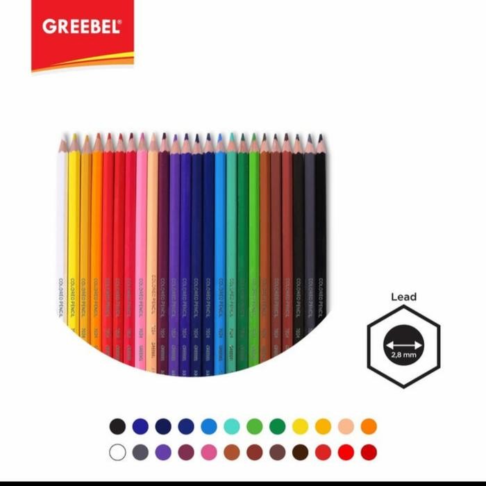 

Pensil Warna Greebel 24 Warna Gratisongkir