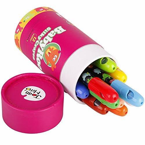 

Joan Miro Babyroo Silky Crayon 12 Colors Gratisongkir