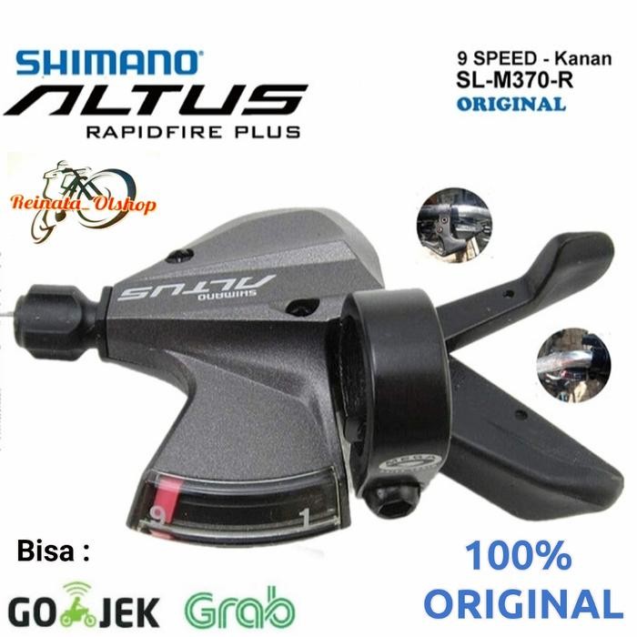 SHIFTER 9 SPEED SHIMANO ALTUS SL M370 R KANAN / SHIFTER 9 SPEED KANAN