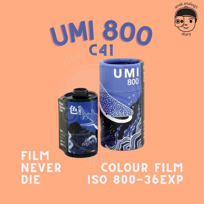 Umi 800 FilmNeverDie Roll Film 135mm ISO 800 36exp Color Film