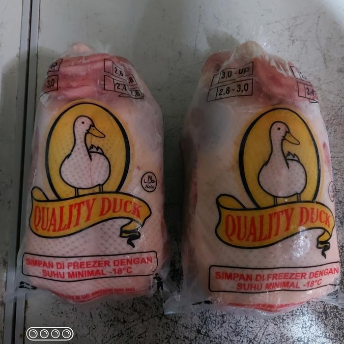 

Gdh bebek peking frozen berat 2,4-2,6 kg