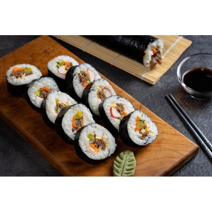 

Ger TOKINORI SUSHI NORI ROASTED SEAWEED 10 SHEET 23 GR / SNACK RUMPUT LAUT