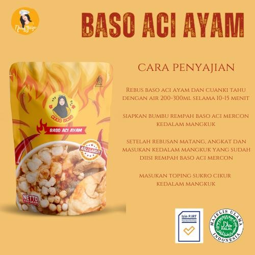 

Ger BASO ACI AYAM NENG JINJU PEDAS INSTAN KUAH
