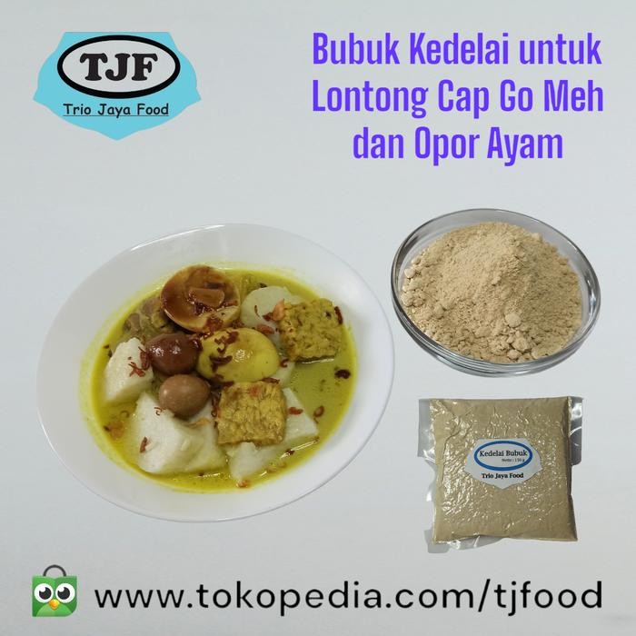 

Gdh BUBUK KEDELAI GILING TJF taburan Ketan/Opor/Ketupat/ Lontong Cap Gomeh